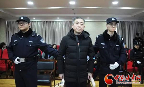 酒泉市委原常委、敦煌市委原書(shū)記詹順舟受賄案一審開(kāi)庭（圖）