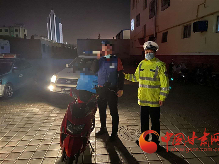 【甘肅全民戰(zhàn)“疫”】玉門公安交警：嚴查酒駕醉駕不松懈  守護復工復產安全路