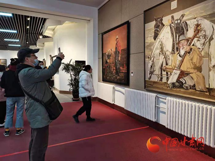 第四屆“朝圣敦煌”全國(guó)美術(shù)作品展在蘭開(kāi)幕