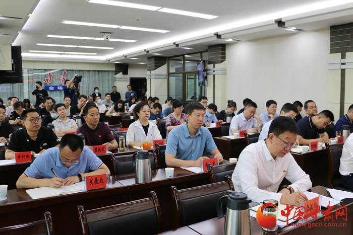 甘肅省教育系統(tǒng)學(xué)習(xí)貫徹習(xí)近平總書(shū)記“七一”重要講話精神宣講報(bào)告會(huì)舉行