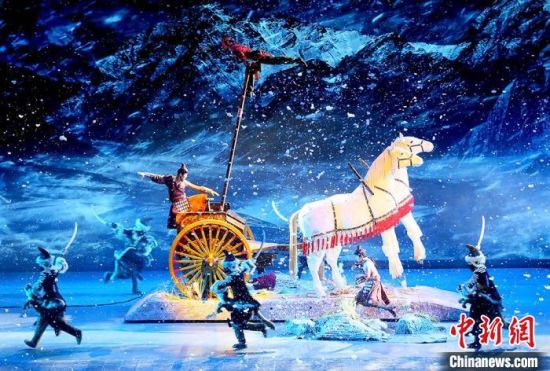 圖為《天下雄關(guān)》演出劇照?！「哒?攝