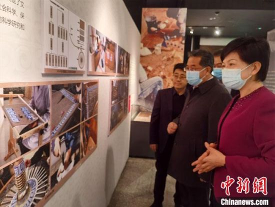 圖為展覽現(xiàn)場。　馮志軍 攝