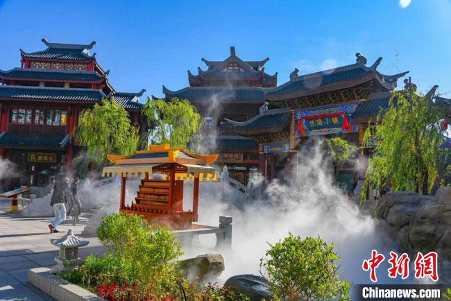 圖為嘉峪關(guān)方特歡樂世界。(資料圖) 趙海宏 攝