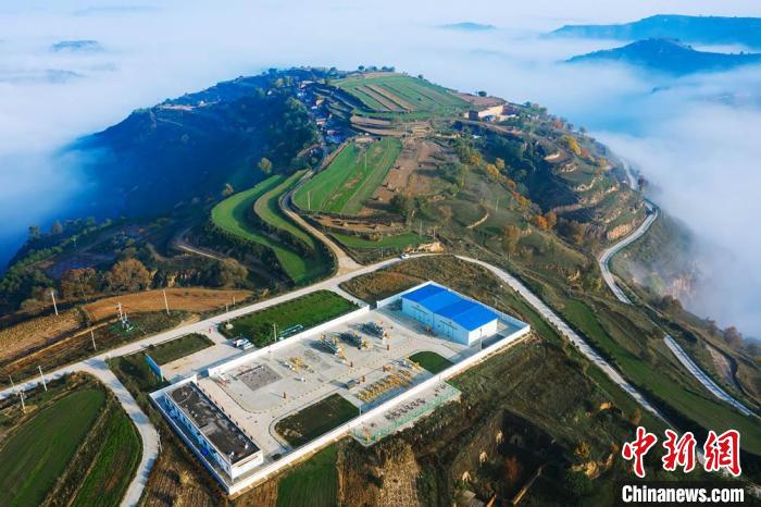 圖為中石油長慶油田慶陽天然氣開發(fā)場站。(資料圖) 慶陽市委宣傳部供圖