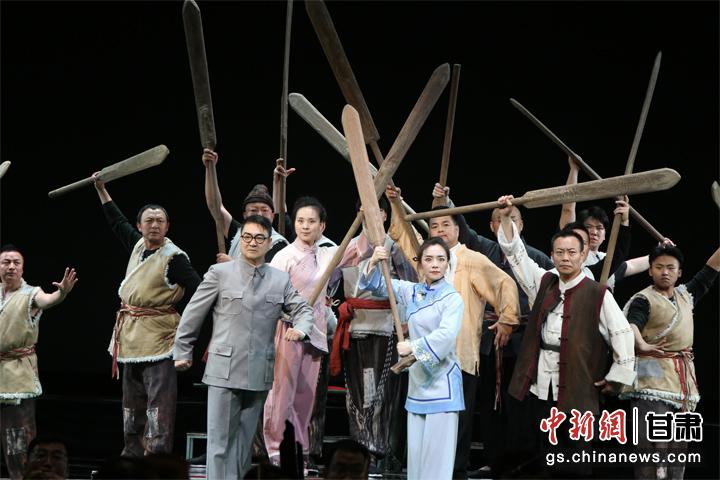 圖為演出劇照。甘肅省隴劇院供圖