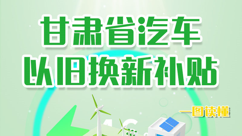 海報(bào)|重大利好！甘肅省汽車以舊換新補(bǔ)貼來(lái)了