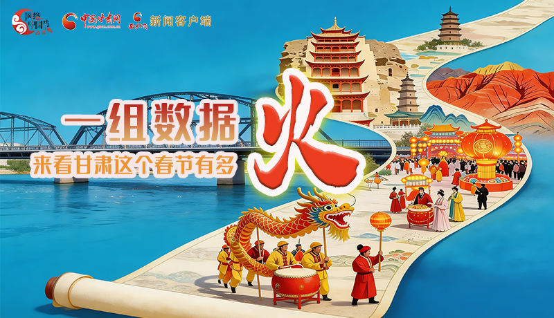 海報(bào)｜一組數(shù)據(jù)，來(lái)看甘肅這個(gè)春節(jié)有多火
